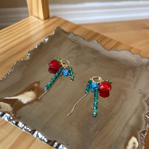 Summer colorful earrings - Picture 2 of 2